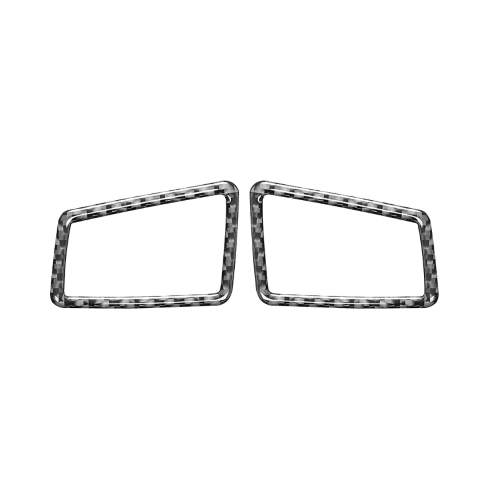 Car Interior Moulding Trim for BMW 3 Series E90 2005-2012 Accessories Interior Car Dashboard Air Outlet Decoration Frame Trim Cover Stickers(Black,LHD)