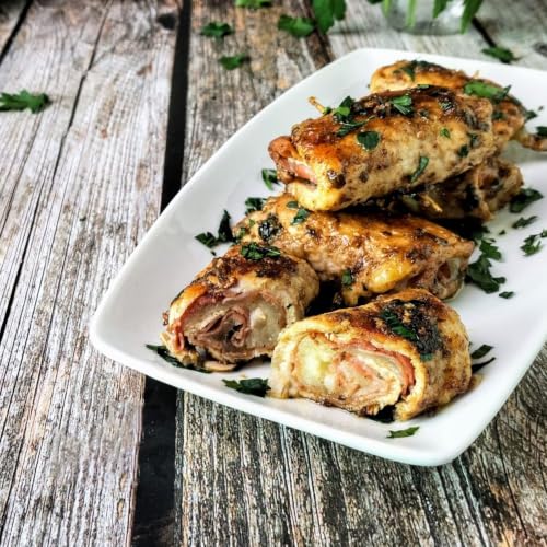 Involtini di lonza ripieni: sfiziosi bocconcini ricchi di sapore e dal cuore filante.