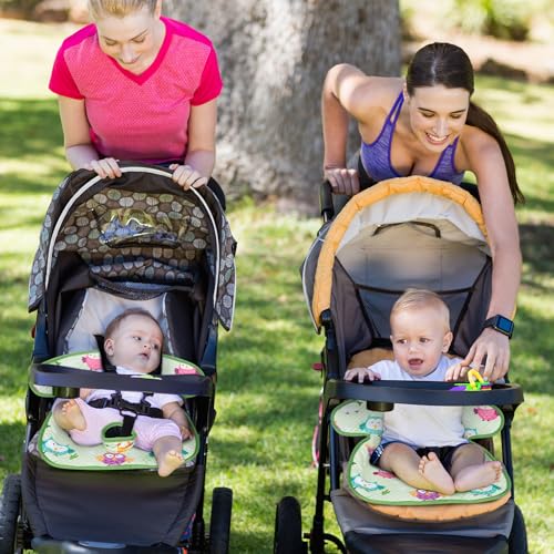 Image of COOLBEBE Car Seat Protector for Potty Training, 2 Pack Dry Waterproof Car Seat Liner Toilet Training for Baby Toddler, Piddle Pads Cover Pad for Strollers & Carseat (Green)