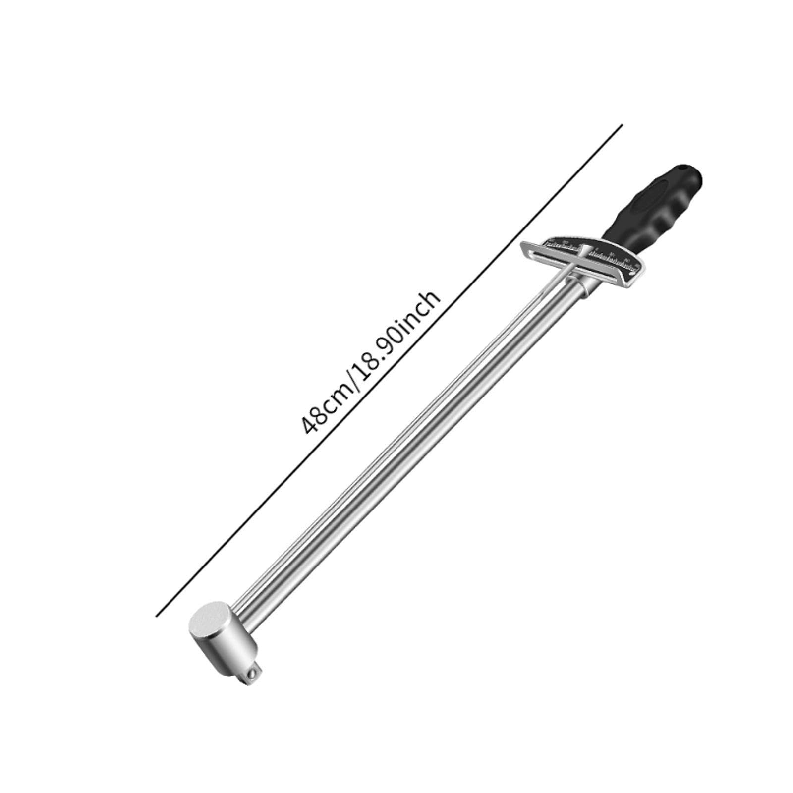KESOTO Chiave Dinamometrica a Barra Da 1/2", Chiave Manuale, Versatile, con Marcature Ad Alta Visibilità, Strumento di Precisione, Accessori per Utensil