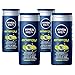 Produktbild NIVEA Men 4er Pack Duschgel für Körper, Gesicht & Haar, 4 x 250 ml Flasche, Energy