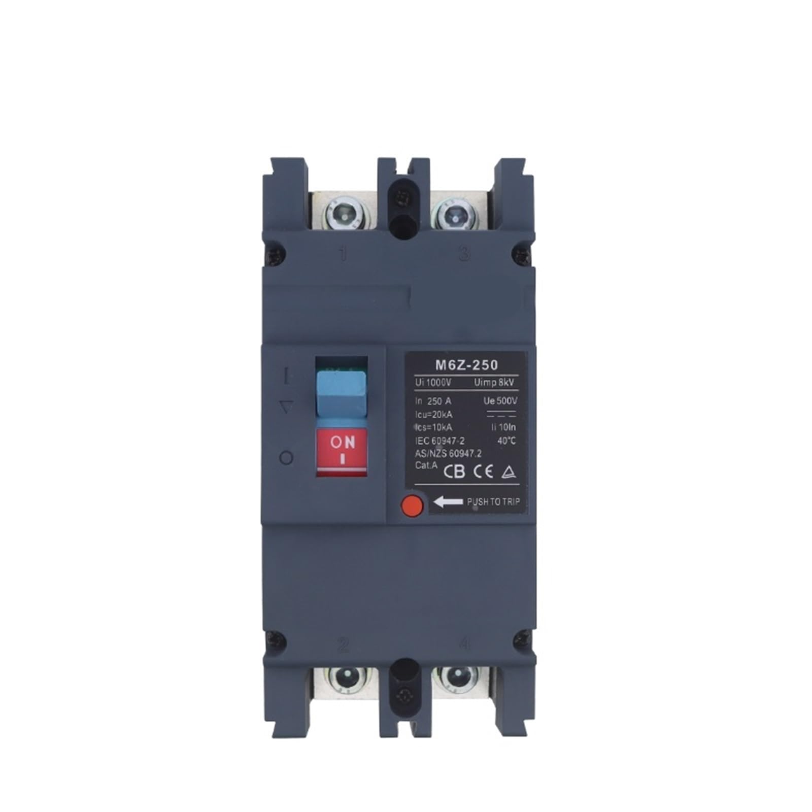 Disjoncteur pour énergie photovoltaïque 500V haute protection 180A CC