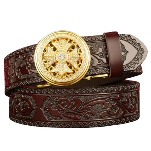 Ceinture à cliquet homme idéale pour parfaire un costume de mariage ou une tenue de bureau