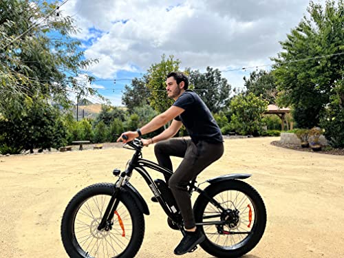 Bfisport Eb26 Electric Bike For Adults 750W/Peak 1000W Electric Bicycle 48V 15Ah Lg Battery Electric Bike 26" Fat Tire Mountain28Mph Shimano 21 Speed Gears Dual Shock Absorber Electric Bike (Black) #TOP7
