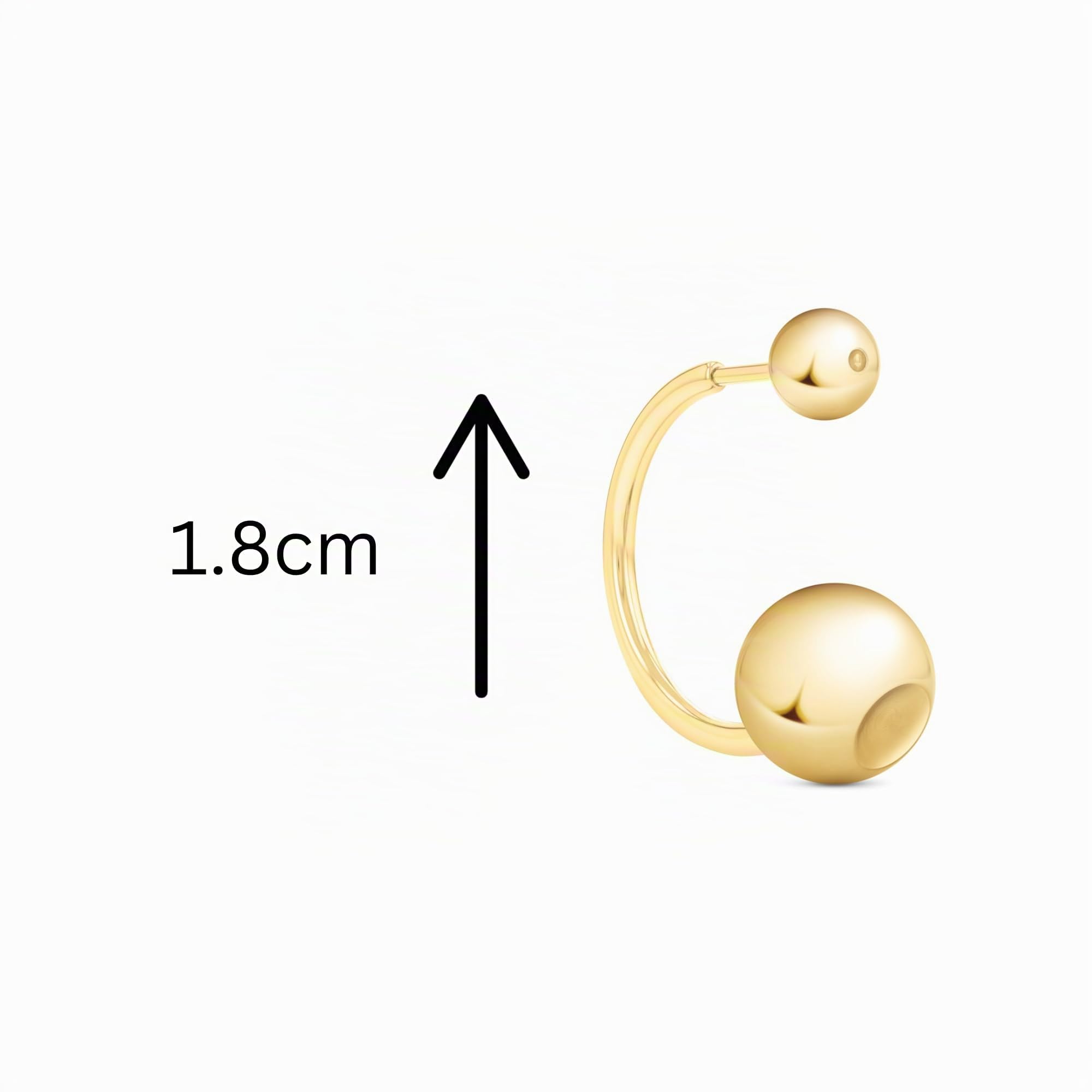 Calvin Klein Ohrringe für Damen Kollektion SCULPTURAL BUBBLES in Gelbgold - 35000789