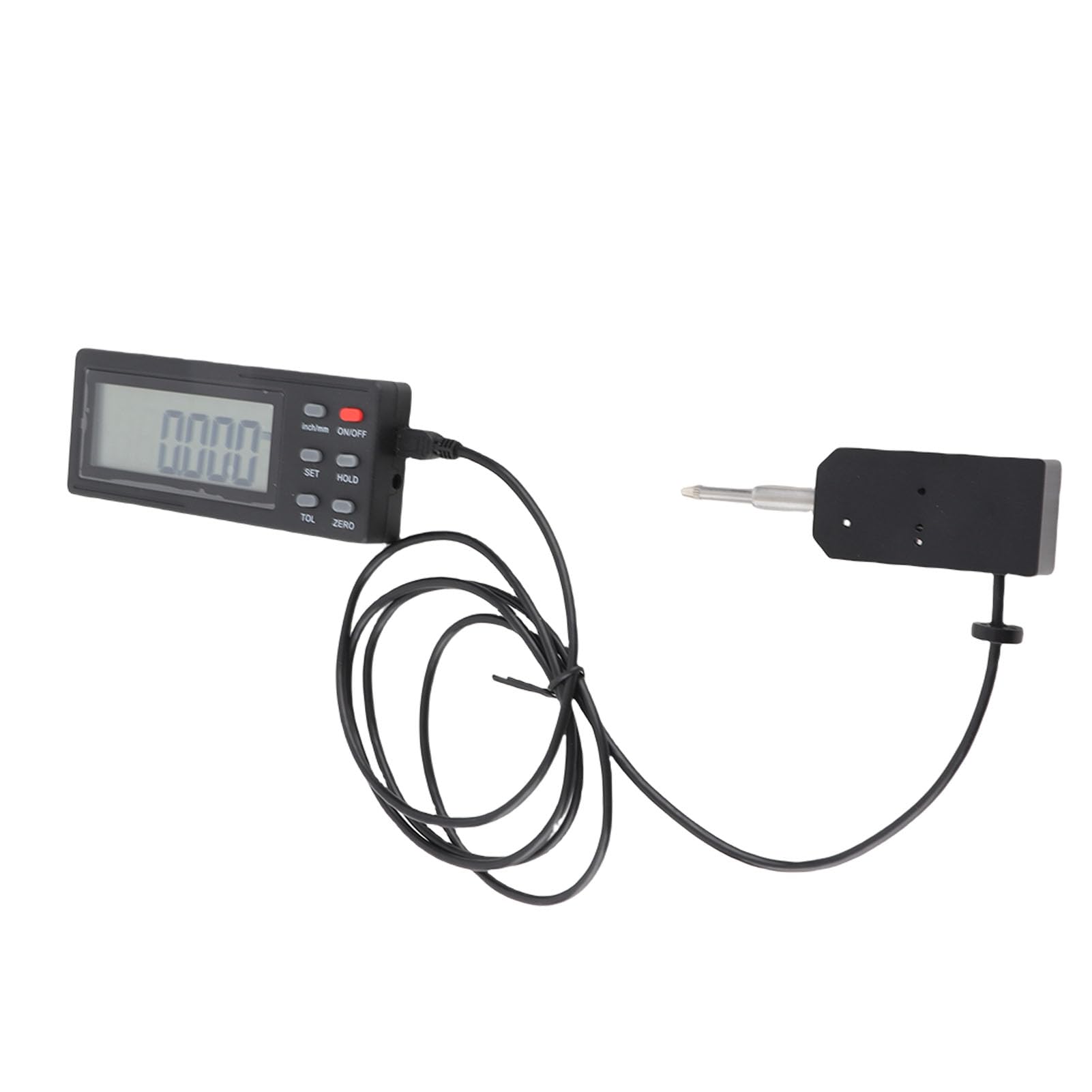 SIXRUN Digitales Mikrometer, Aluminiumlegierung, LCD-Mikrometer, 0 Bis 12,7 Mm, 0,001 Mm Auflösung, Multifunktions-Messwerkzeug für Maschinisten, Heimwerker und Präzisionsprüfung