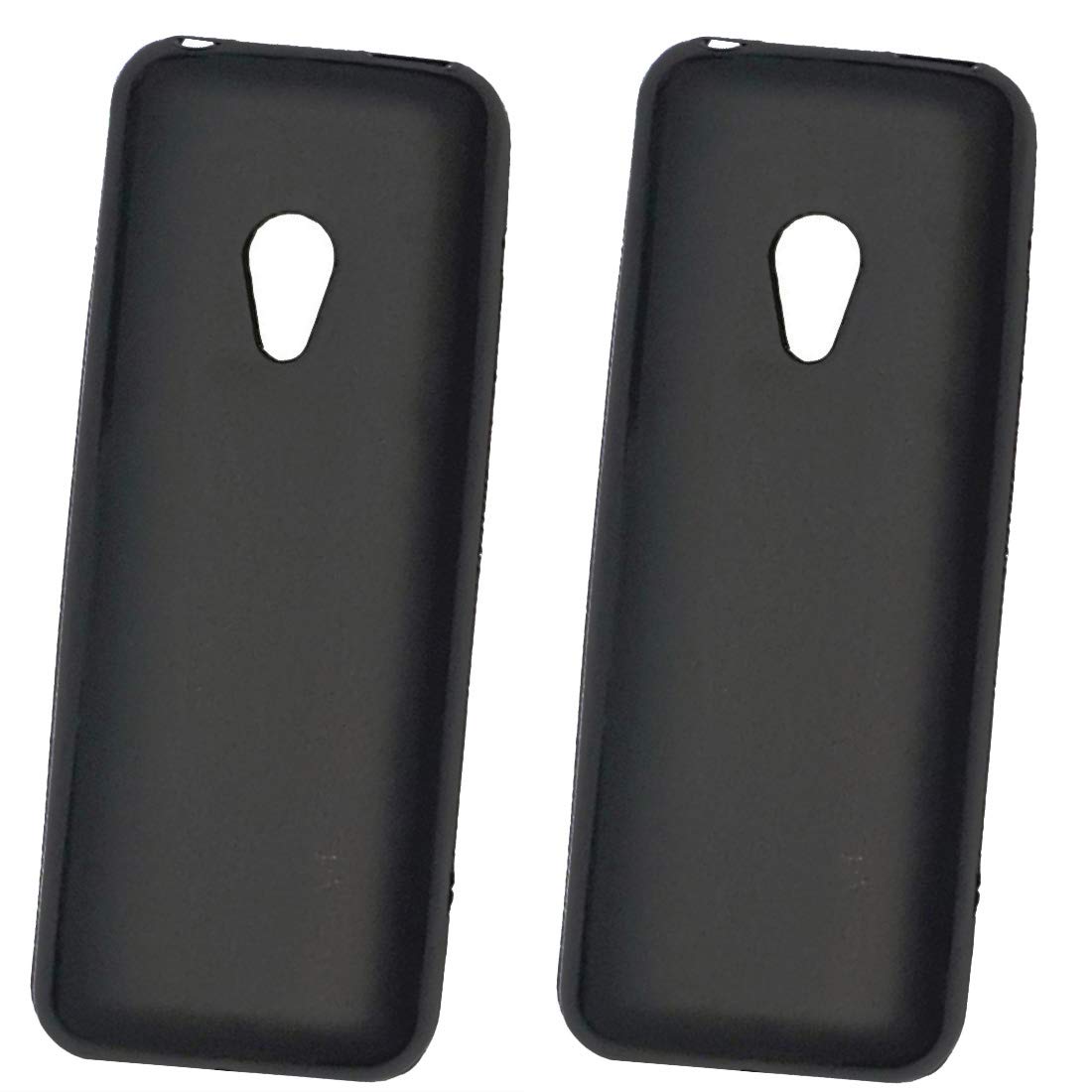 ZAOMA Back Cover for Nokia 150 2020 - Black (Pack of 2)