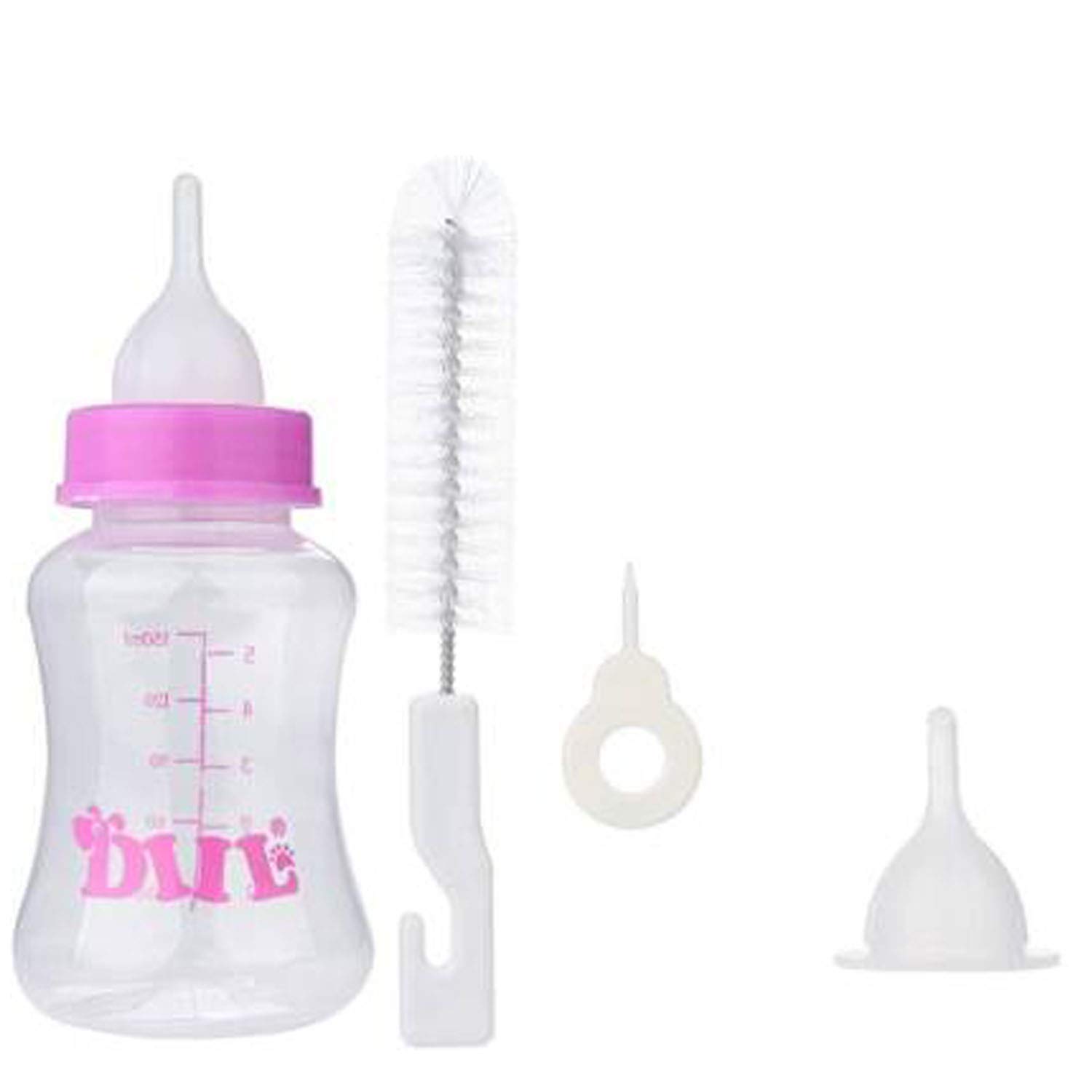 Picckola Intetnational Pet Feeding Bottle Pet Nursing Kit 150 ml for Puppy Kitten Rabbit (Color May Vary) (B08PC3LPR3) Amazon Price History, Amazon Price Tracker
