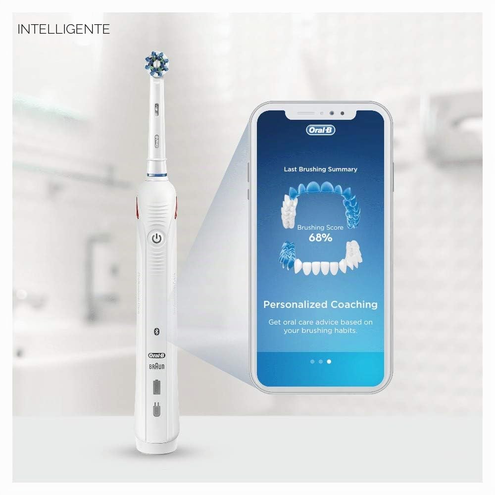 Spazzolino Elettrico Braun Oral-B Smart 4 4000N, Bianco