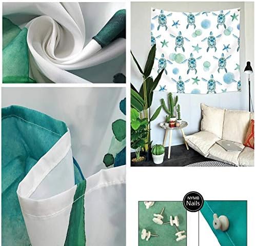 Miniatura 3 de Tapiz japonés de primavera de acuarela para colgar en la pared, monte Fuji con flores de cerezo, tapiz de pared con flores de Sakura, arte para