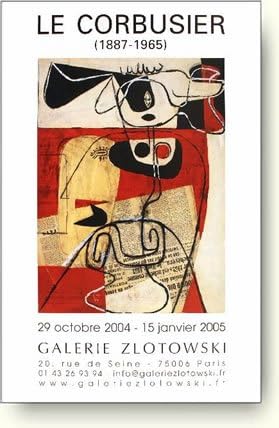 Amazon ル コルビジェ Galerie Zlotowski アートポスター ル コルビュジェ アートフレーム ポスター 通販