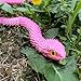TiTiC 3D Printed Snake Toys,Articulated Flexible 3D Printed Viper Fidget Toy,Realistic Slithering Design, Collectible Articulated Model (Pink White, 18 in)