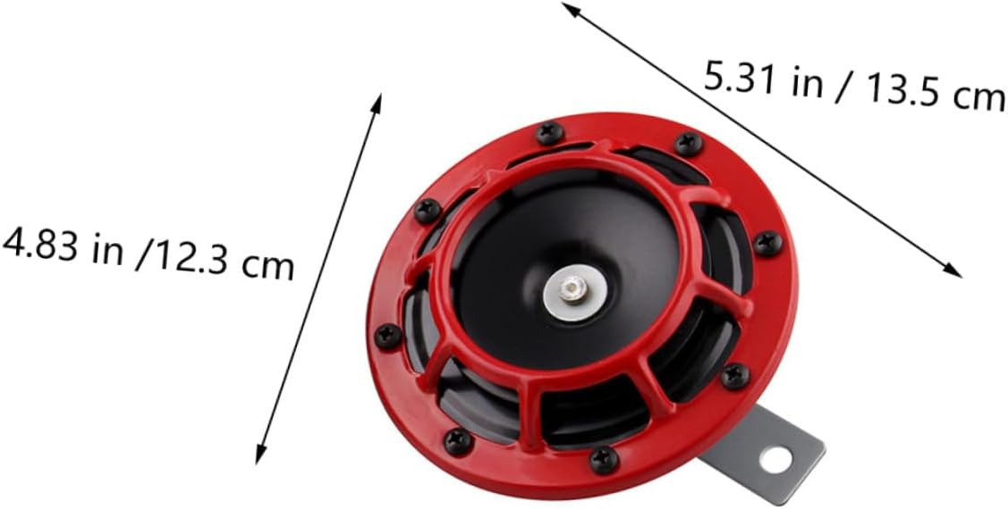 Super Loud Car Horns 12v Pair Aluminum Alloy High Low Tone