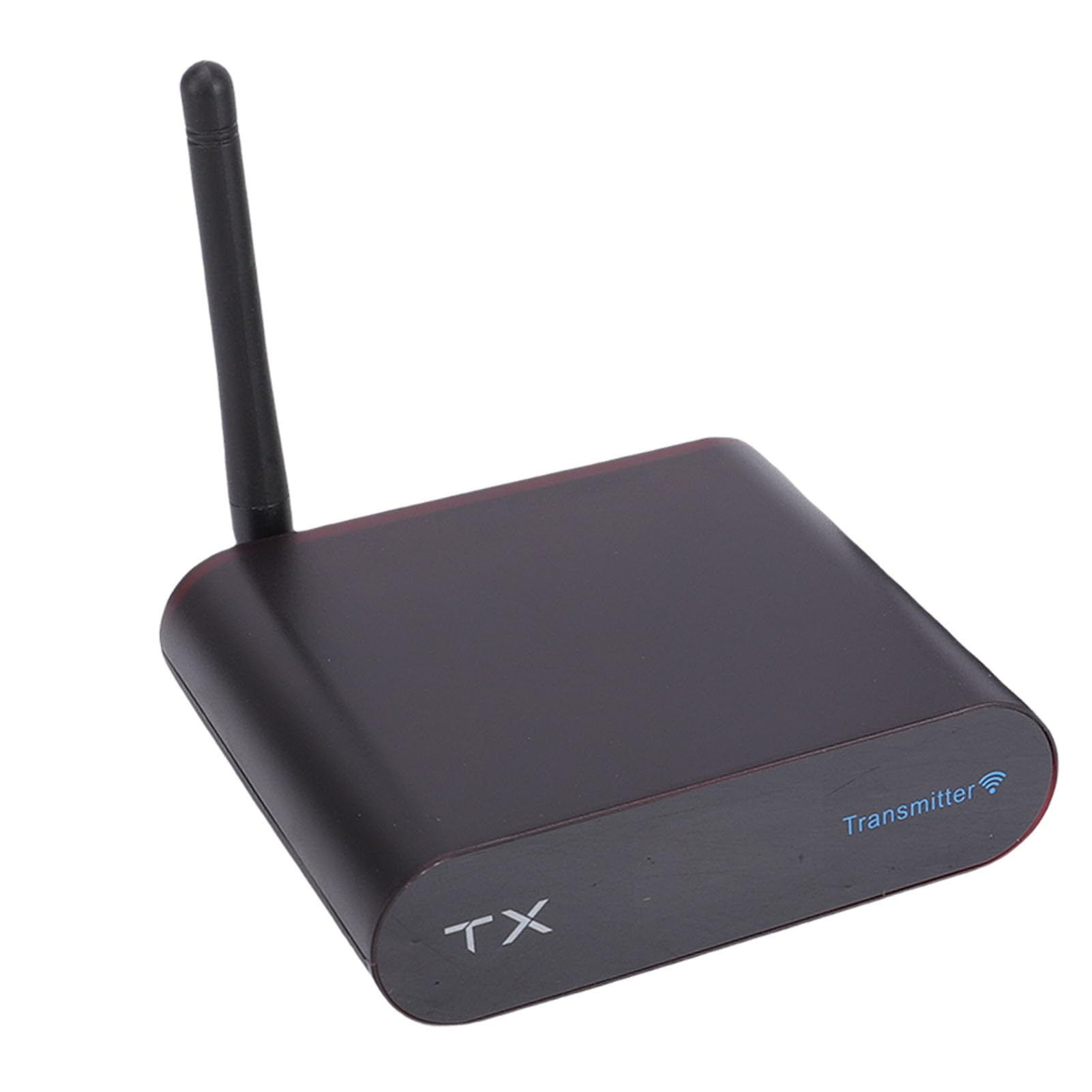 2,4 GHz Kabelloser Audio-Sender-Empfänger, 8-Kanal Kabelloser AV-Sender, 300 M Reichweite, mit Digitalem Bildschirm (EU-Stecker)