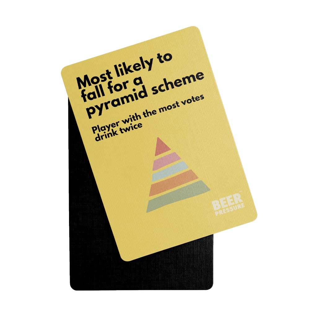 Amazon.com: Beer Pressure - Drinking Card Game for Parties, Pregames, and  Game Nights. The Perfect Party Gift! : Toys & Games