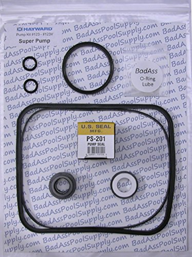 BadAss Pool Supply O-Ring Rebuild Repair Kit for Hayward Super Pump, fits All Models