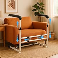 Aufstehhilfe Sofa, Aufstehhilfen für ältere Menschen, Gehhilfe für Senioren, 6 Höhenverstellbar Couch-Hebehilfe mit Anti-Rutsch-Füßen für Senioren, Patienten und Behinderte