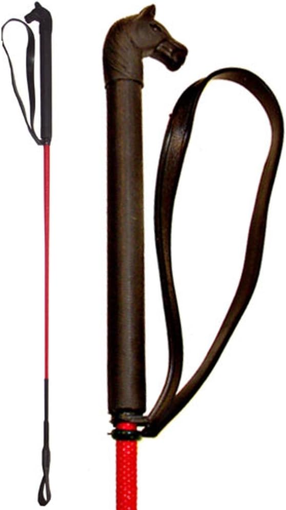 Intrepid International Crop with Horse Head Handle
