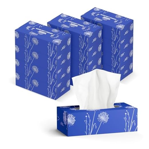 Amazon-Marke: Presto! 3-lagige Papiertaschentücher-Boxen, 12er Pack (12 x 90 Tücher)