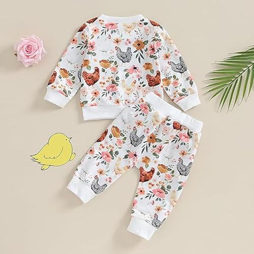 BILIKEYU Baby Toddler Little Boys Girls Clothes Cute Graphic Long Sleeve Pullover Sweatshirts and Pull on4