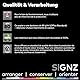 SIGNZ Kopierpapier, DIN A4, farbig (35 x 5 Farben), 80g, 175 Blatt, Druckerpapier für Zuhause & Office, FSC Mix 70%