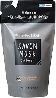 John's Blend(ジョンズブレンド) 柔軟剤 詰め替え サボンムスク ソフナー 440ml OA-JON-77-12