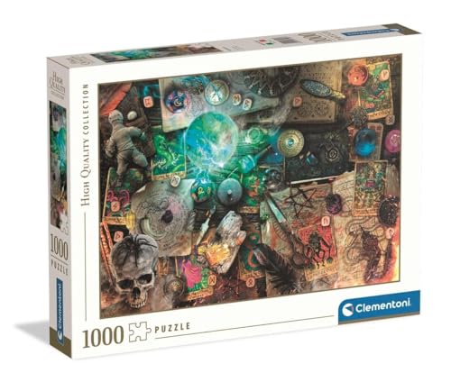 Clementoni - Puzzle 1000 pièces pour Adultes et garçons, Illustration avec thème Fantastique maleficium, idée Cadeau, fabriquée en Italie, 70 x 50 cm, 37103