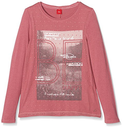 S.Oliver T-Shirt Langarm Maglia a Maniche Lunghe
