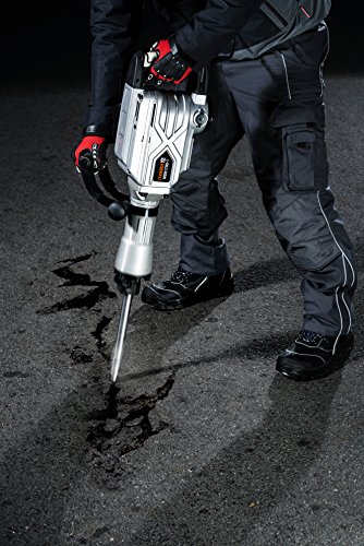 Meister Stemm- und Abbruchhammer 1700 W, MDH1700-1 - SDS-Hex Aufnahme - 50 Joule Schlagenergie - Antivibrationsgriff… – Bild 7