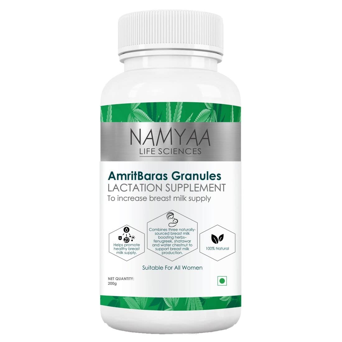 Namyaa Amritbaras Lactation Supplement Granules for Mothers |Helps to Boost Breast Milk Supply | Breastfeeding Supplement | Pack of 1(200gm) (B0BV6TZPB5) Amazon Price History, Amazon Price Tracker