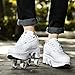 TAILORIA Four-Wheel 2-in-1 Roller Skate Shoes Unisex Roller Skates Detachable Skating Shoes Kids Sneakers with Wheels
