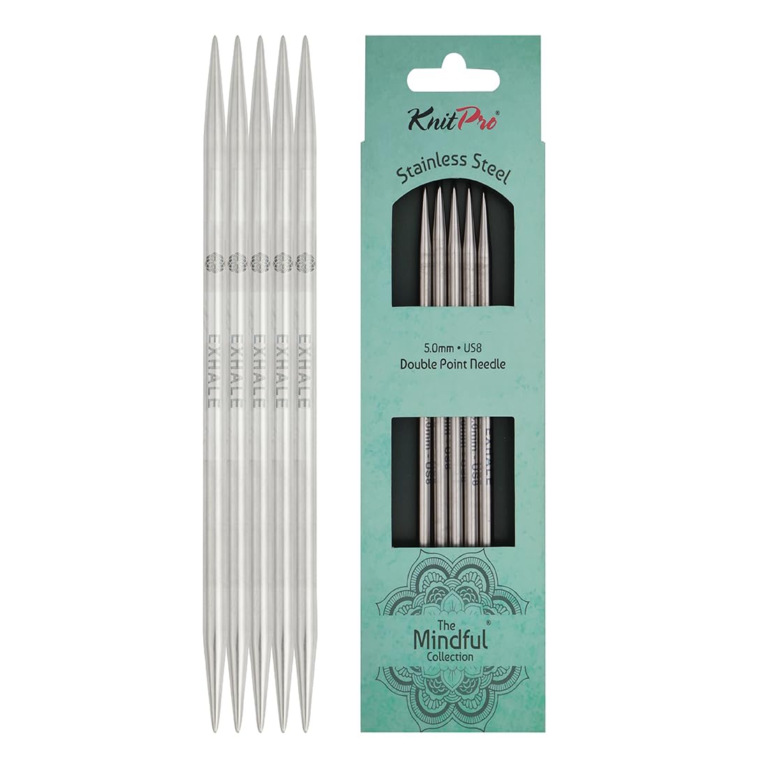 KnitPro The Mindful Collection Double Pointed Needles 8" (20cm) | Size 5mm