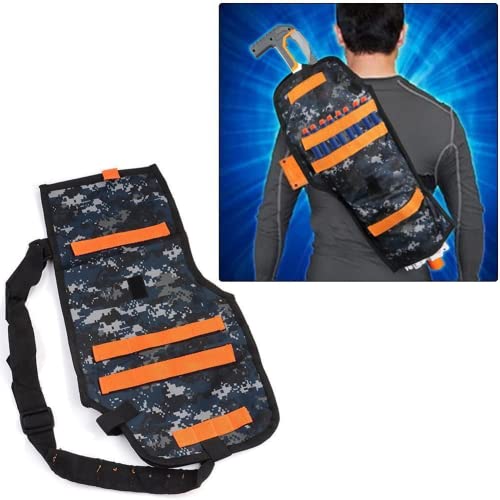 Bolsa de arma de brinquedo, kit de clipe de cartucho de bala de grande capacidade, bolsa de arma de