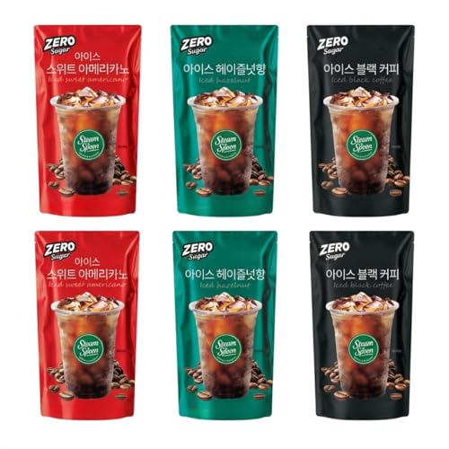 HANIQUE K-COFFEE Drink Pouches 6 Pack