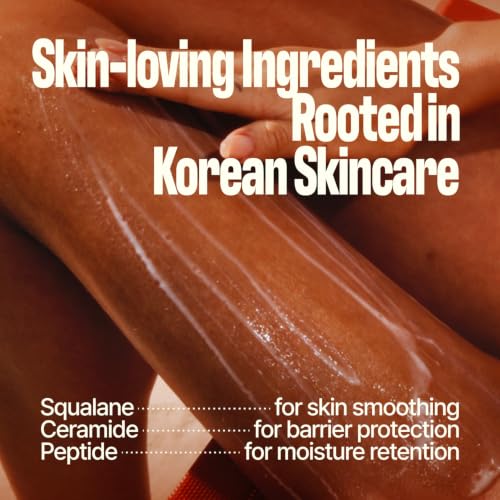 Image of Knock Melt-In Body Toner Sea Salt, Milky Body Moisturizer with Ceramide