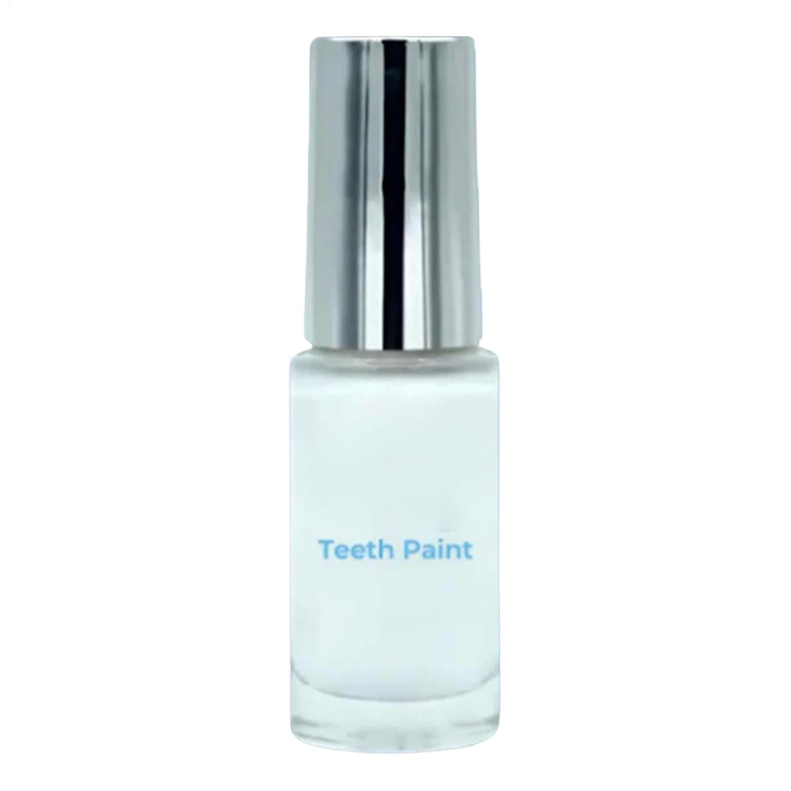 Pintura, corrector de color natural para esmalte de dientes, esmalte eficaz, pintura para eliminar manchas para té y manchas amarillas, brillo de larga duración para el