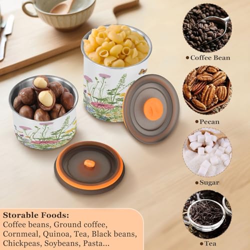 Envase hermético para café de acero inoxidable 500ml miniatura 5