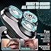Electric Razor for Men,Rechargeable Electric Shavers for Men Face - Wet Dry Cordless Mens Rotary Shavers with Beard Hair Trimmer,Nose Trimmer - Portable Travel Shaver