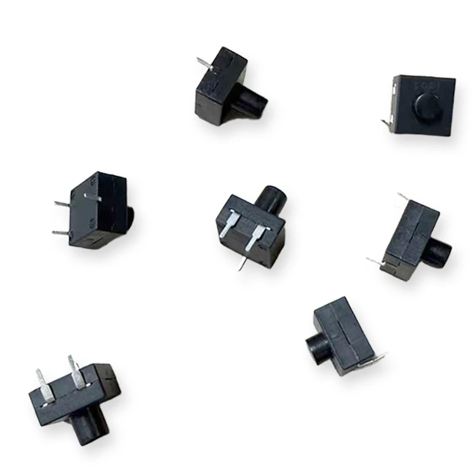 20 sztuk 1212-213BS przełącznik przyciskowy 12 x 12 DC 30 V 1 A Wysokość uchwytu 2,5/3,5/5/6/7 mm 3-pinowy przełącznik latarki LED ON-ON-OFF (K069b012-3,5 mm)
