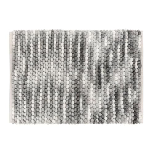 Five Simply Smart - Tapis de Bain en Coton Dégradé 50x75cm Gris