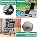 Ryuhic Sonnenliege Liegestuhl Klappbar, 200KG Belastbar Zero Gravity Chair mit Kissen Unterstützung Getränkehalter, Extra Breit Verstellbare Gartenliege für Patio-Garten-Strand-Pool