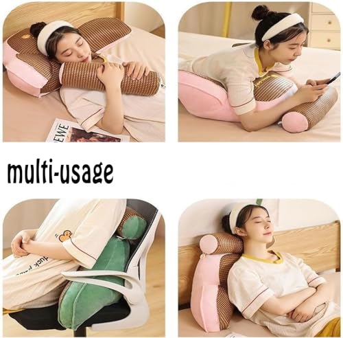 Oreiller de dossier doux de qualité supérieure, coussin de tête de lit vert 70x50