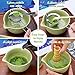 Matcha Whisk Set,11Pcs Matcha Set,Matcha Kit,Whisk Made from 100% Natural Bamboo, 11-component set for all your matcha-making needs,Contains stainless steel spoon, measuring cup(green)