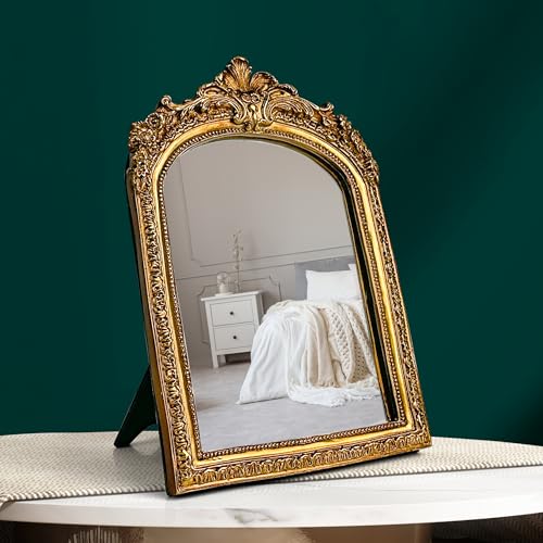 97 Decor Gold Vintage Wall Mirror - Small Gold Mirror