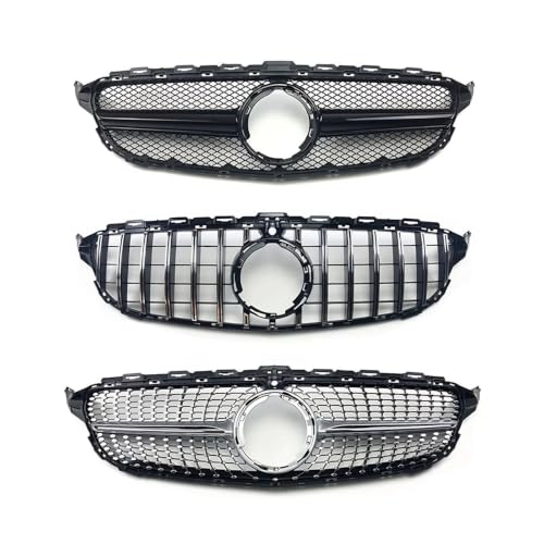 Pare-choc avant Benz W205 abîmé ? Rénovez votre C260 avec la grille de calandre Diamond GT AMG