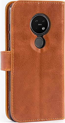 Mulbess Cover per Nokia 7.2, Custodia a Libro