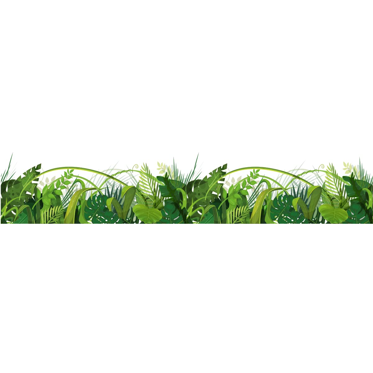 Samoprzylepna folia okienna chroniąca przed wzrokiem - LA JUNGLE - Naklejki na szyby i drzwi prysznicowe - 40 x 200 cm