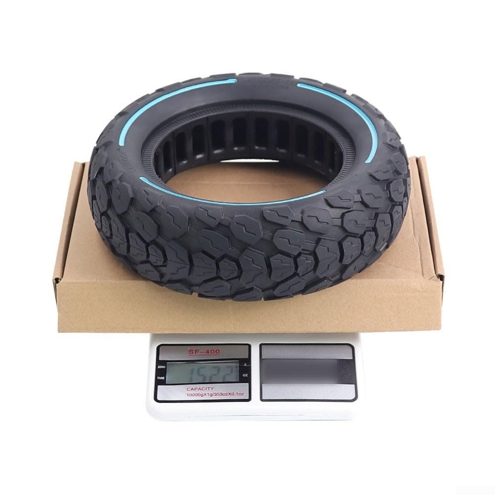 Pneumatico di ricambio solido per scooter elettrico, compatibile con ZERO10X, Kugoo M4 G1, per unità Dualtron, per un uso quotidiano affidabile per pendolarismo (blu)