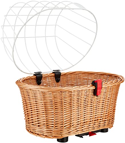 KlickFix Unisex Doggy Basket für Racktime Hundekorb, Beige, 36 x 52 46 cm EU