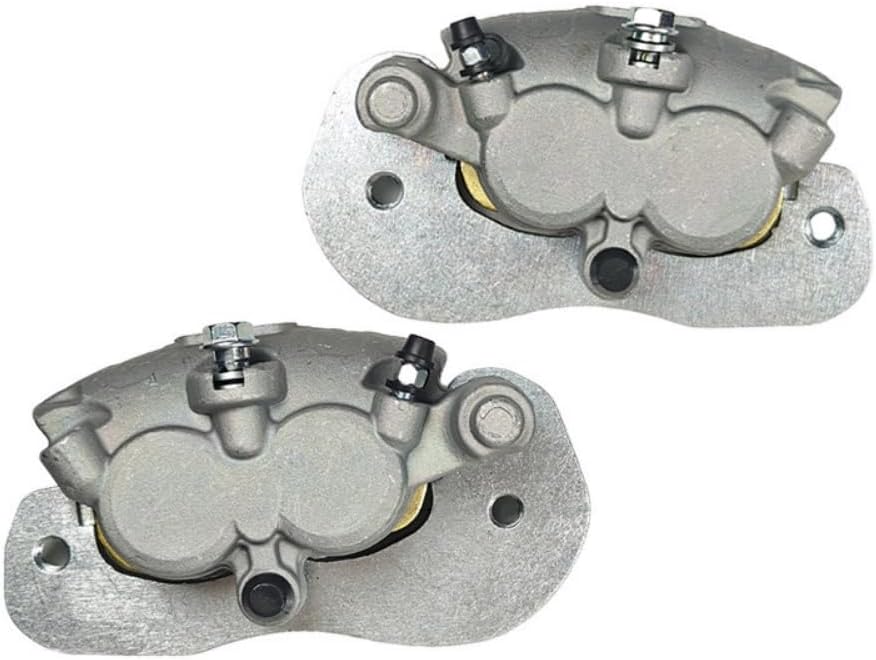 Rear Brake Calipers &Pads for Can-Am Maverick Trail/Sport Defender Max/Pro/6x6 Commander 1000R/700 Traxter 6x6/Max/Pro 2017-2023 Replace 705601889 705601890 705601466 705601467 (Left and Right)